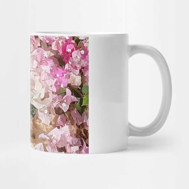 blossom pattern, pink, white, green, color, romantic, floral, flowers, nature, botanical, blossom, spring, flower, trendy, trending, summer, sun, by PrintedDreams